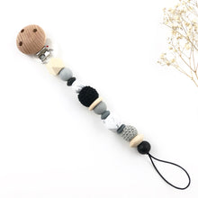 Cargar imagen en el visor de la galería, Chupetero sweet texturas gris