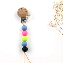 Cargar imagen en el visor de la galería, Chupetero silicona mini de colores