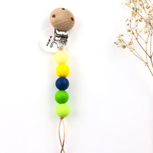 Cargar imagen en el visor de la galería, Chupetero silicona mini de colores