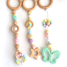 Cargar imagen en el visor de la galería, Juguetes play gym tonos arco iris pastel