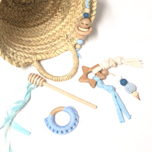 Cargar imagen en el visor de la galería, Cesto primeros juguetes azul