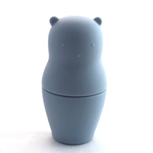 Cargar imagen en el visor de la galería, Matrioska ositos silicona azul