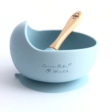 Cargar imagen en el visor de la galería, Bol de silicona color azúl