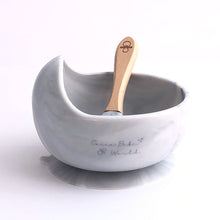 Cargar imagen en el visor de la galería, Bol de silicona color mármol
