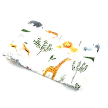 Cargar imagen en el visor de la galería, Muselina Animales Selva