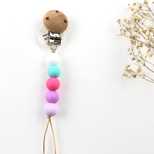 Chupetero mini silicona bebé