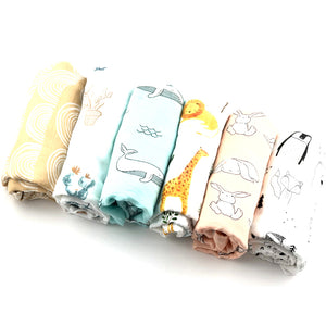 Muselinas  diferentes estampados