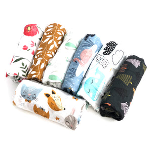 Muselinas  diferentes estampados